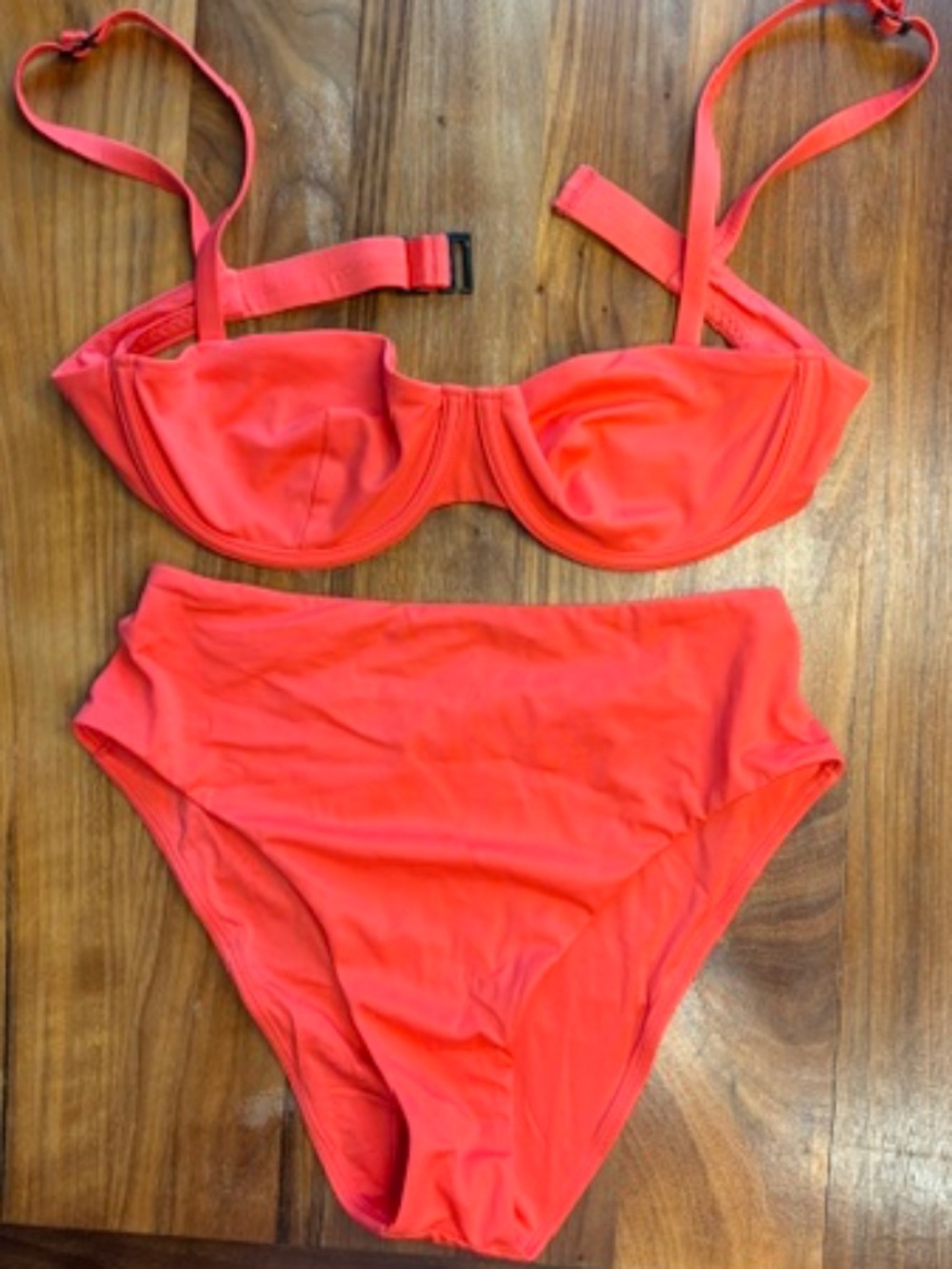 CUUP Coral 2-piece swimsuit, top size 9, bottom size 3